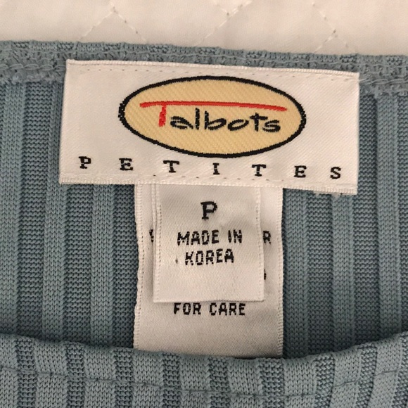 Talbots Petites Shirt/ Shell - Picture 3 of 4